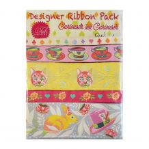 Tula Pink HomeMade Curiouser & Curiouser Wonder- Designer Ribbon Pack