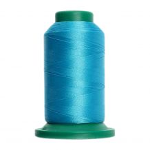 4111 Turquoise Isacord Embroidery Thread - 5000 Meter Spool