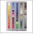 Isacord Top 125 Color Thread Chart With Top Industry Matches
