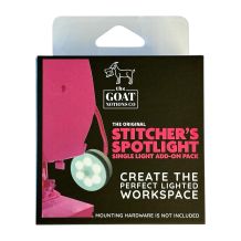 The Goat Notions Company - The Original Stitcher's Spotlight Rechargeable Sewing Light Add-On Pack (No Mounting Hardware Included)