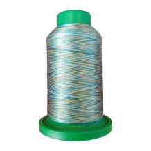 9978 Egyptian Turquoise Multicolor Variegated Isacord Embroidery Thread