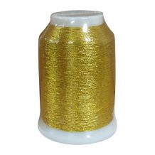 Yenmet Metallic Thread -  S12 (7001) 24 Karat Gold 1000 Meter Spool