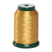 KingStar Metallic Embroidery Thread - MG - 2 Gold (A470022) from DIME - 1000m Spool