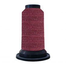 EF1906 Purple Pansies Embellish Flawless 60wt High-Sheen Polyester Thread - 1000m Spool