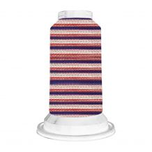 V30 Old Glory Stripe - Floriani Variegated Rayon Embroidery Thread - 1000m Spool