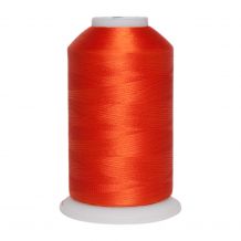 X134 Saffron Exquisite 5000 Meter Polyester Embroidery Thread King Spool