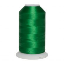 X317 Grass Green Exquisite 5000 Meter Polyester Embroidery Thread King Spool
