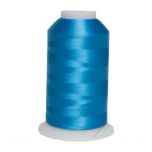 X445 Pacific Blue Exquisite 5000 Meter Polyester Embroidery Thread King Spool