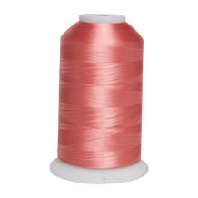 X506 Carnation Pink Exquisite 5000 Meter Polyester Embroidery Thread King Spool