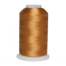 X619 Caramel Exquisite 5000 Meter Polyester Embroidery Thread King Spool