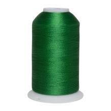 X990 Verde Bright Green Exquisite 5000 Meter Polyester Embroidery Thread King Spool